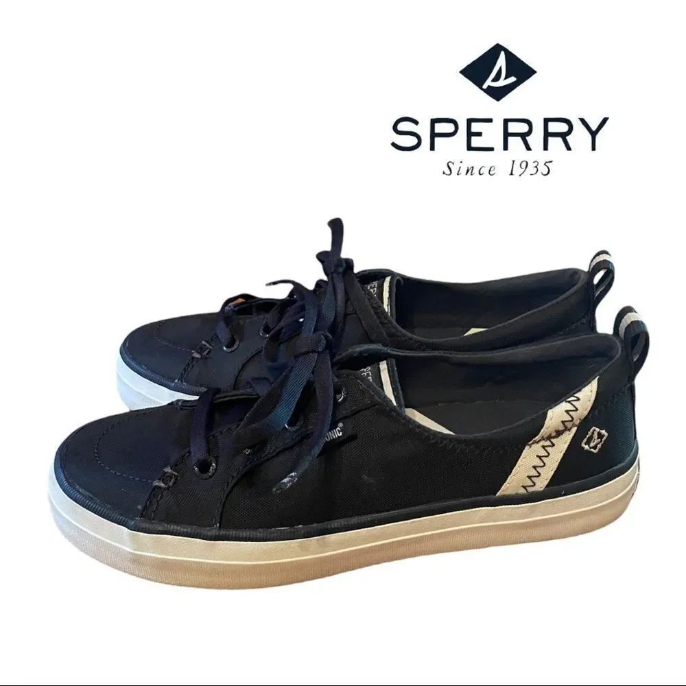 Sperry Top-Sider Crest Vibe Bionic Black Sneakers 6